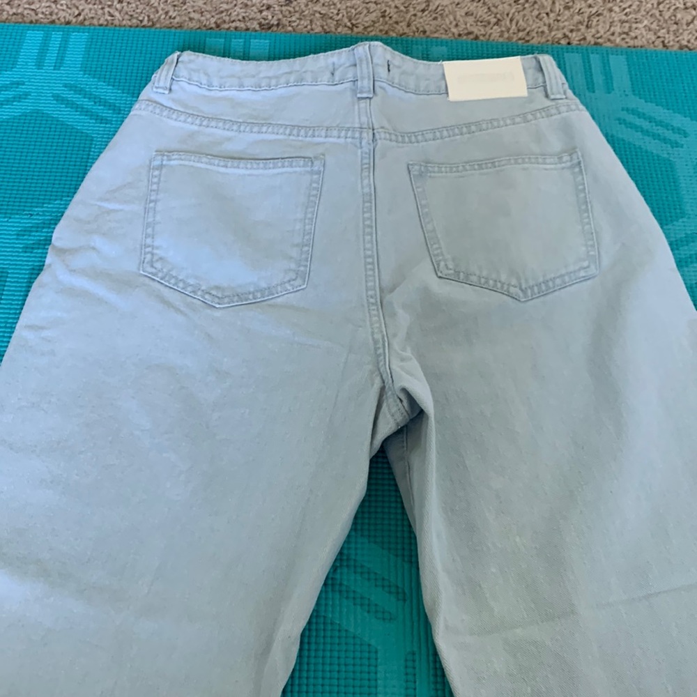 Misguided high rise jean joggers